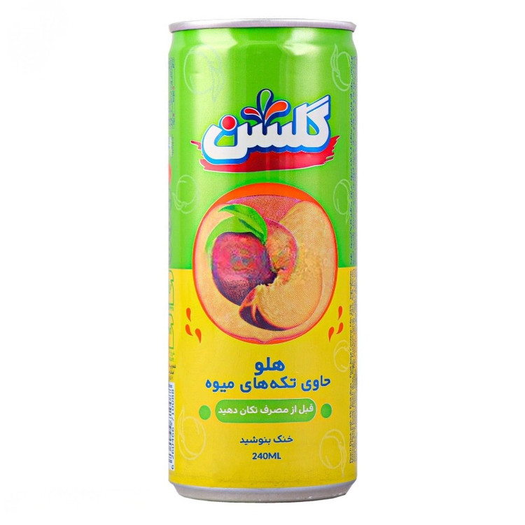 گلشن راني هلو حاوي تکه هاي ميوه 240 ميل