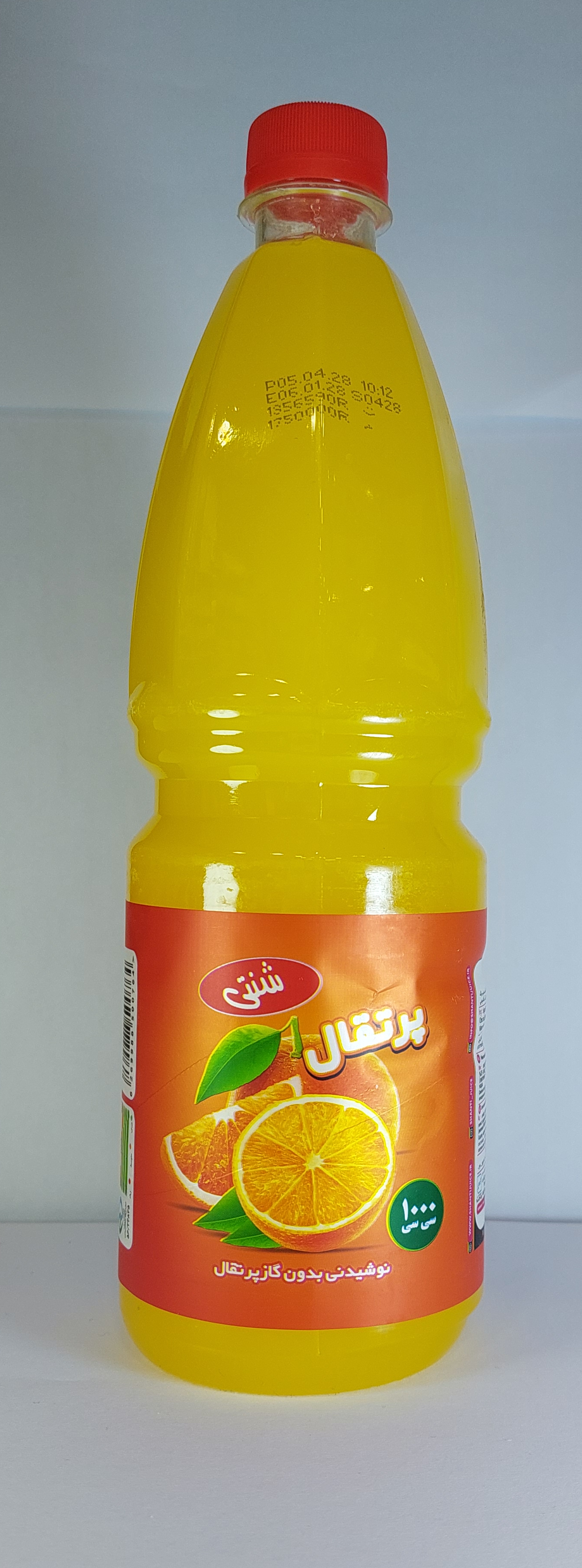 شنتي آبميوه پرتقال يک ليتري