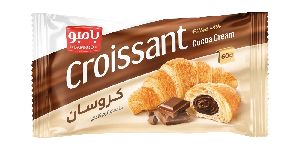 بامبو کروسان کرم کاکائو 60 گرم
