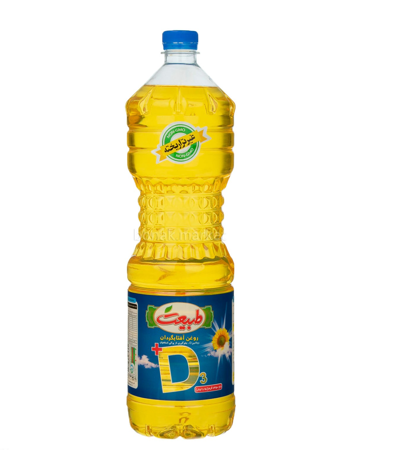 طبيعت روغن پخت وپز ويتامين D3 غني شده 1350 گرم