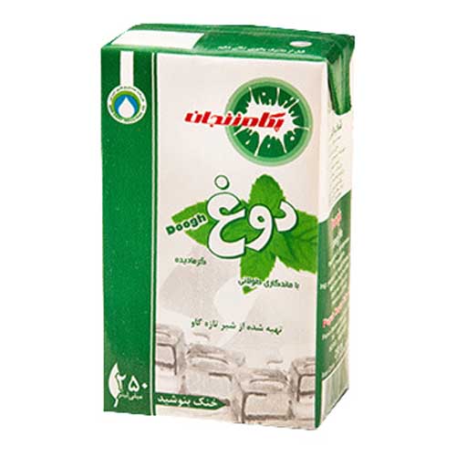 پگاه دوغ پاکتي چهارگوش 250 ميل
