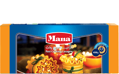 مانا لازانياسريع پخت250گرم